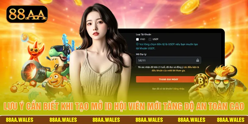 Lưu ý cần biết khi tạo mở ID hội viên mới tăng độ an toàn cao
