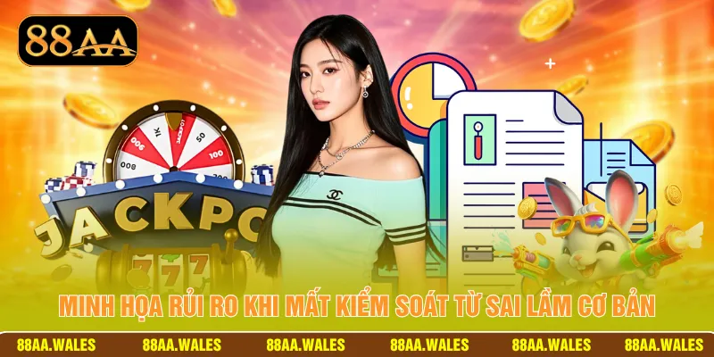 Minh họa rủi ro khi mất kiểm soát từ sai lầm cơ bản